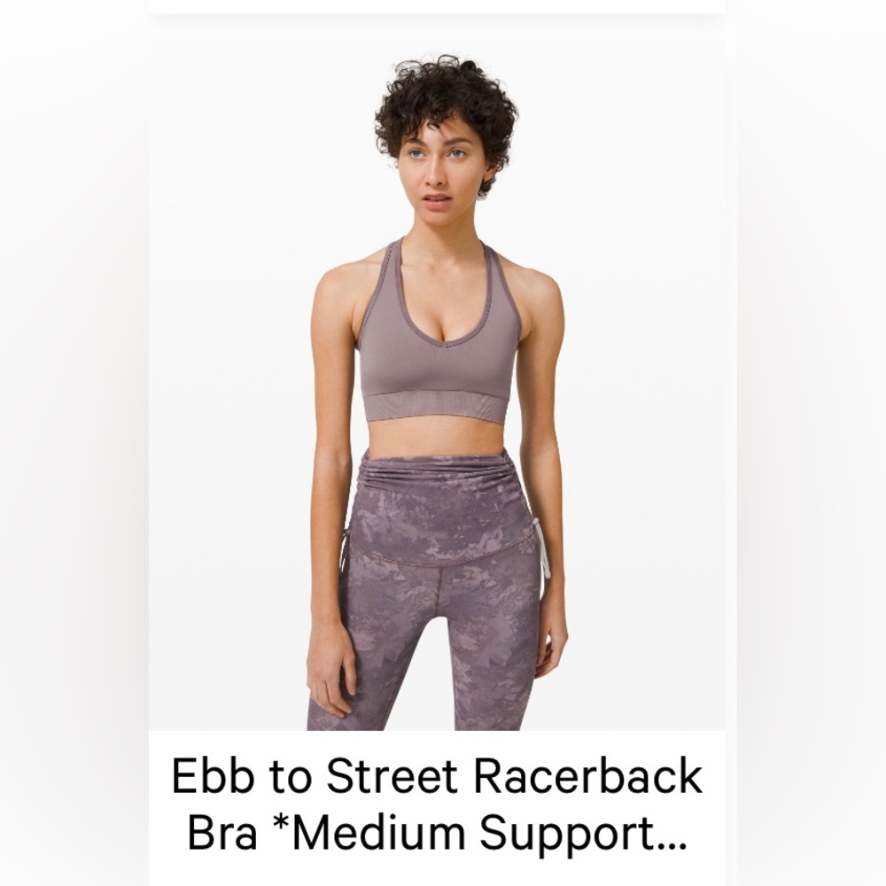 Lululemon Ebb to Street Racerback Bra *Medium Support C/D